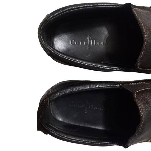 Cole Haan Tucker Venetian Loafers Men’s 9M Brown Leather Slip-On - Picture 5 of 15